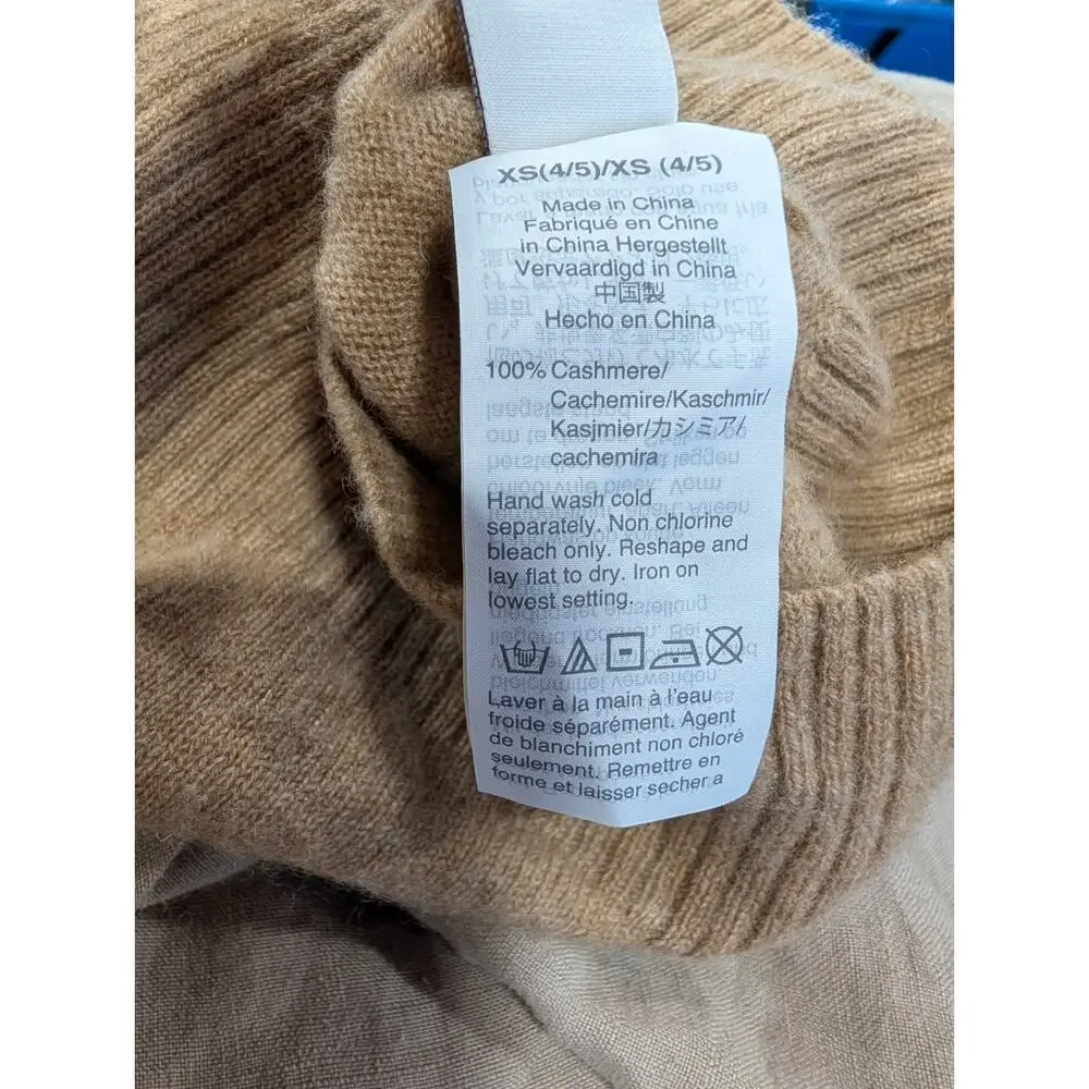 4pc CASHMERE Sweaters Tops Lot Crafts Cutter Flaws Holes‎ Upcycle Fabric DIY